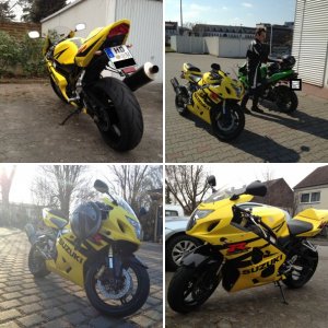 meine gelbe GSX-R 600