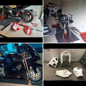 RENNSTRECKENUMBAU GSXR 750 K1