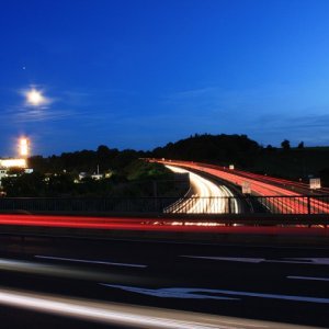 Autobahn bei Guxhagen