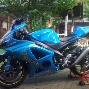 GSX-R Decal & 1000 Decal anfertigen lassen in Rizla blau