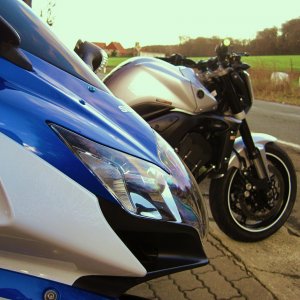 GSXR + FZ1