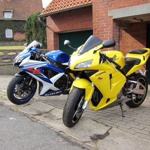 GSXR und CBR600RR