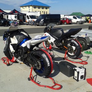 Pannoniaring 2014 mit meiner GSX-R 1000 K4 vom letzten Jahr