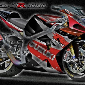 Suzuki GSX-R 1000 Schwarz
Mit Photoshop erstellt