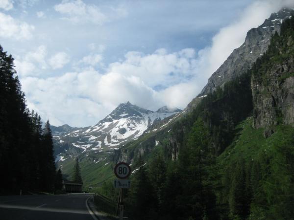 Anfahrt über den Felberntauern