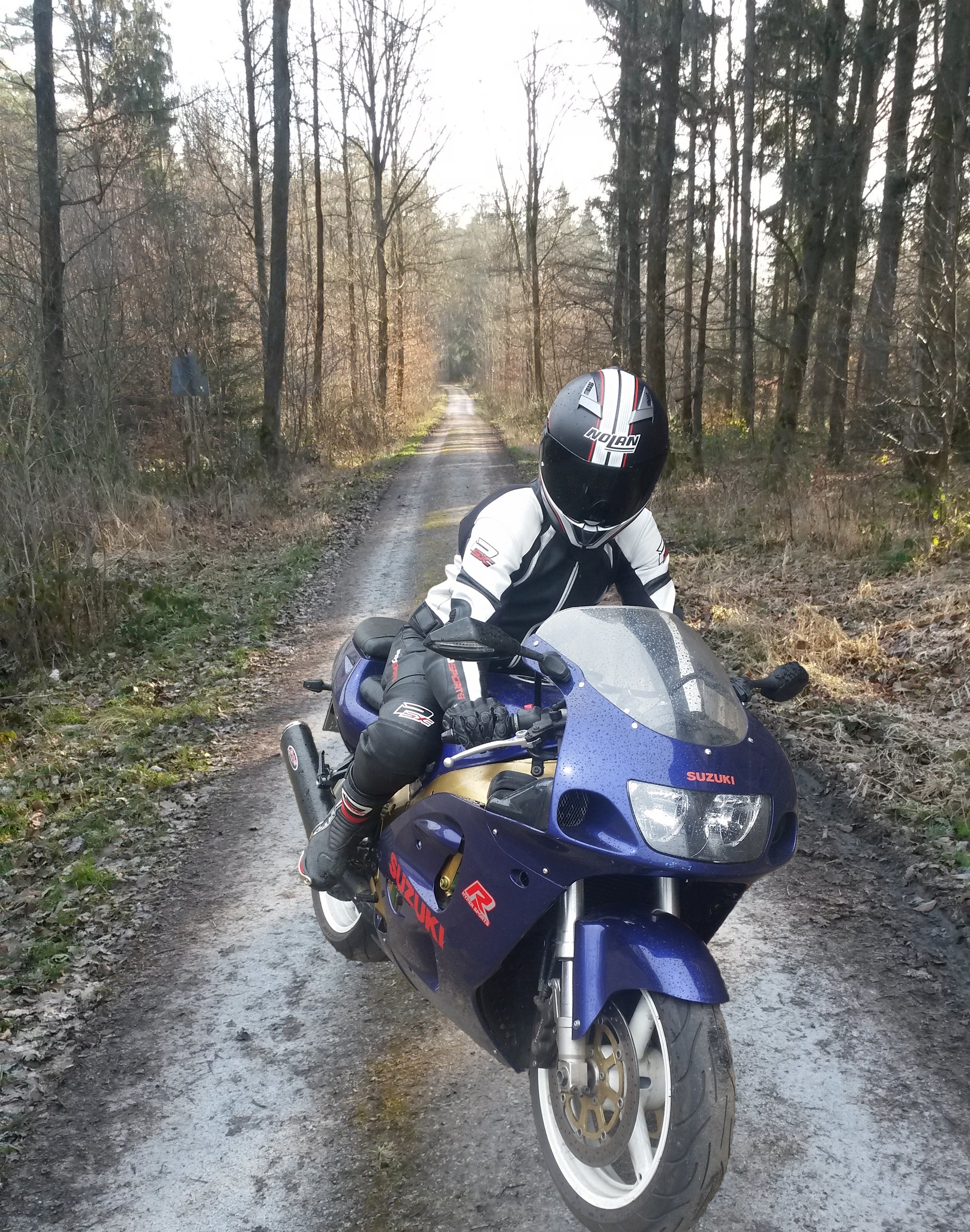 ausm Wald auf die Straße, Gummi geben ;)