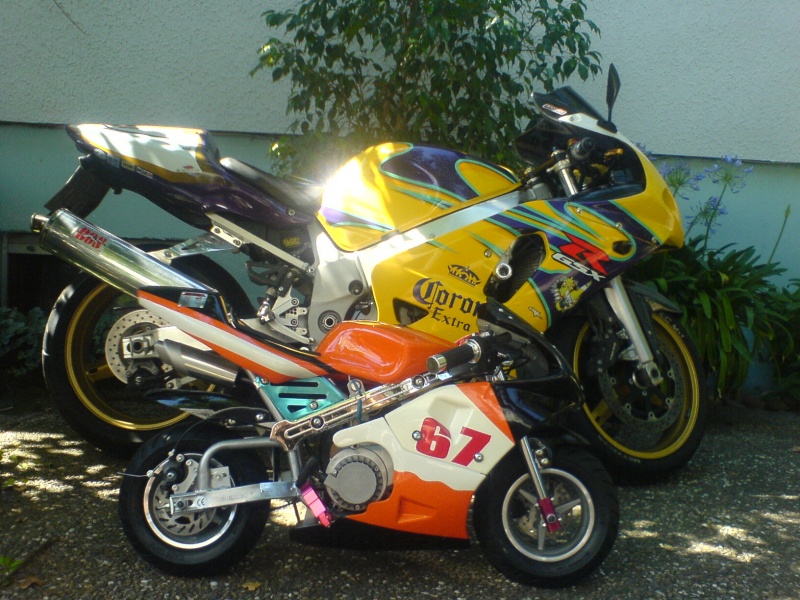 Daddy´s and Junior´s Bikes...