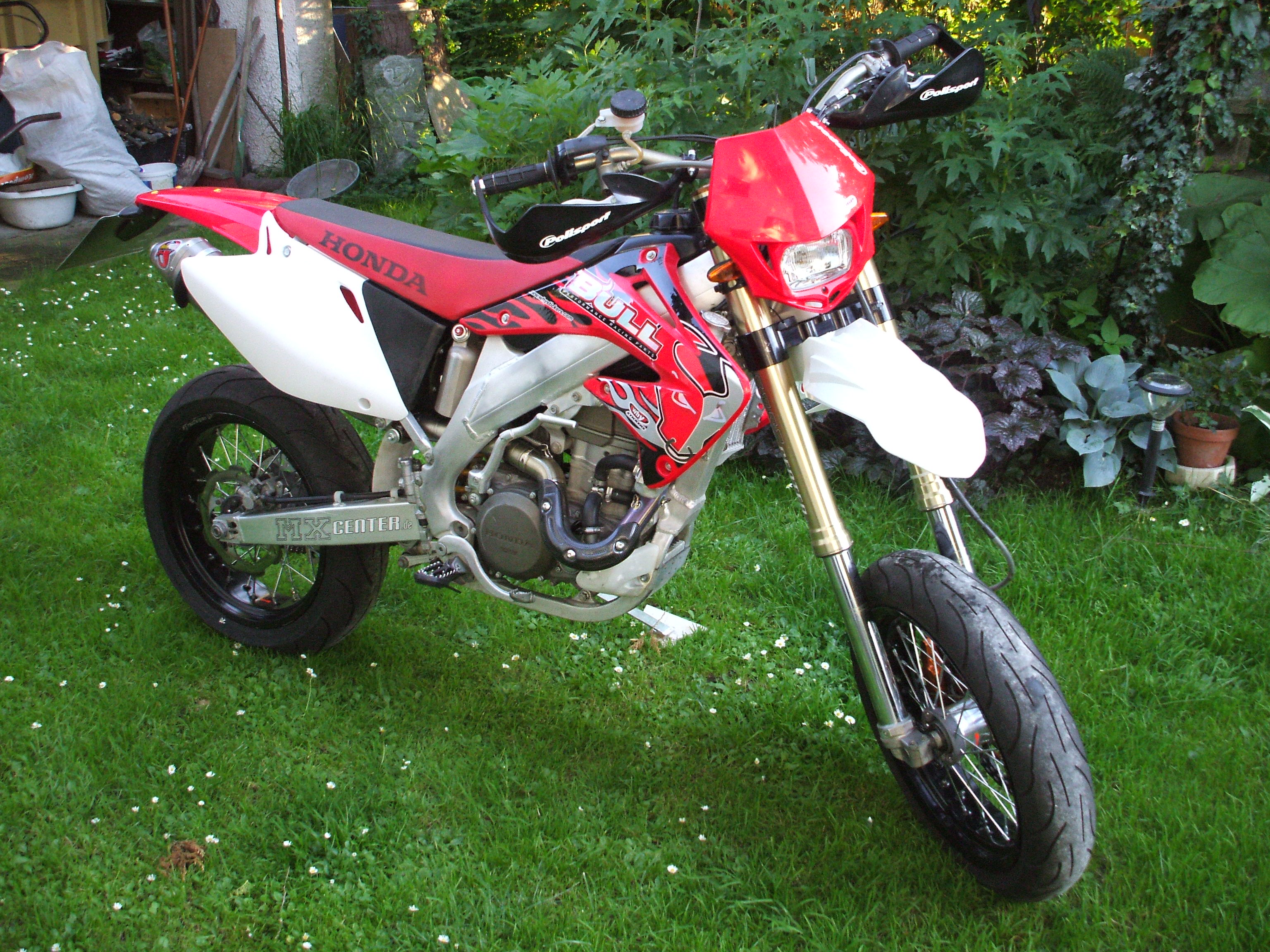 Honda CRF 450 Supermoto (Straßenumbau)