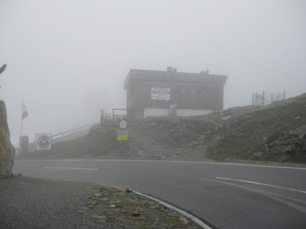 Oben auf dem Timmeljoch war so gut wie nix zu sehen