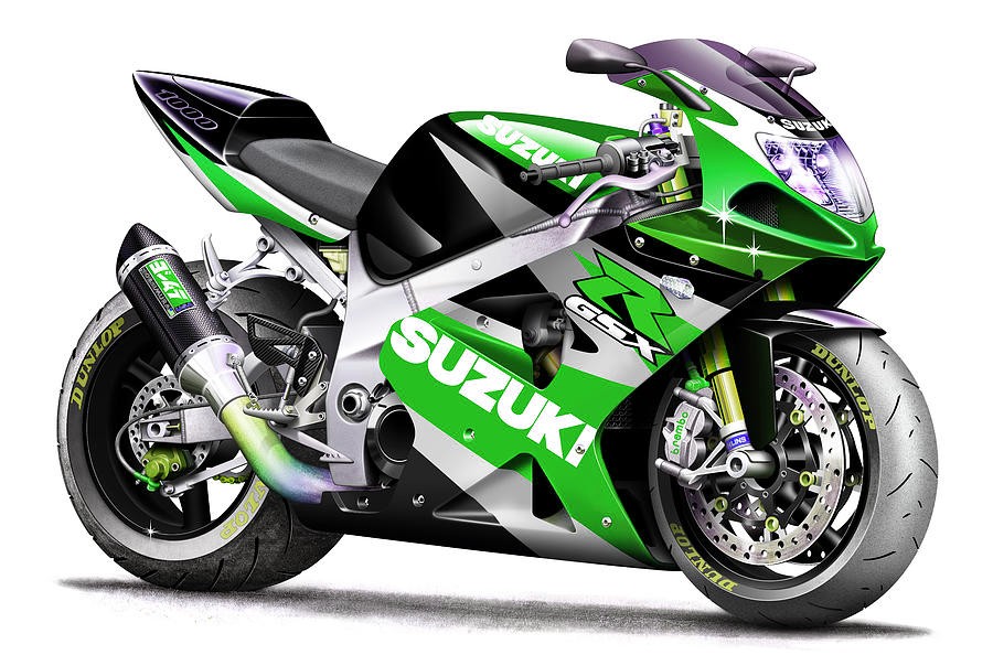 Suzuki GSX-R 1000 Grün
Mit Photoshop erstellt