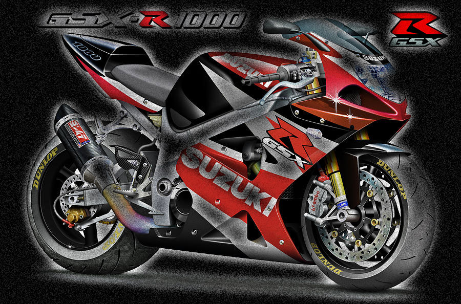 Suzuki GSX-R 1000 Schwarz
Mit Photoshop erstellt