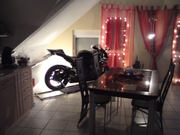 Wohnzimmer eines gixxer